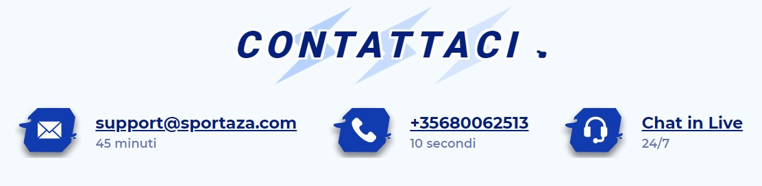 Sportaza-contatti